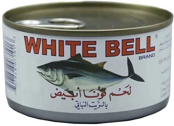 طون وايت بل بالماء 185غ*24